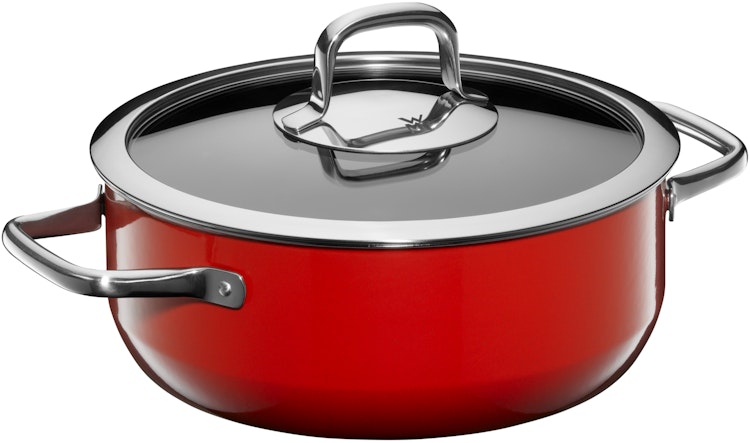 WMF Topf-Set Fuisontec Compact Red 3-tlg.