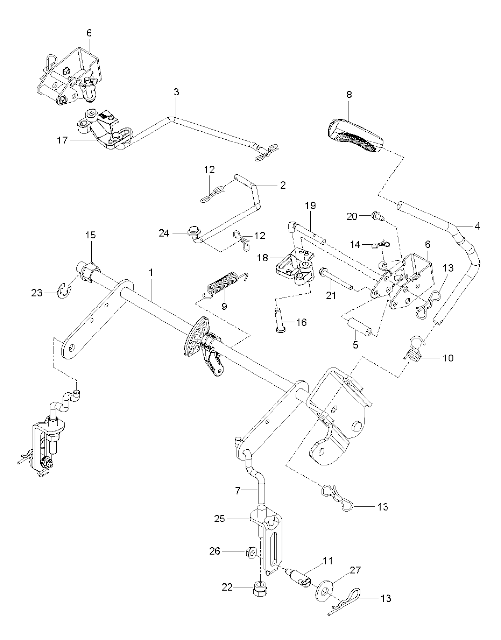 Explosionszeichnung Ersatzteile