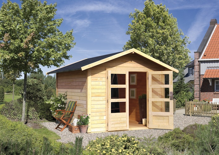 Karibu Woodfeeling Gartenhaus Talkau 3/4/6/8 - 28 mm