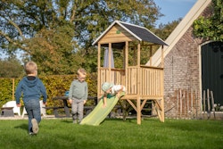 EXIT Holzspielhaus Panorama 300 mit Rutsche