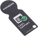 Vorschaubild CONTEC Schlüsselanhänger Cart.Support schwarz