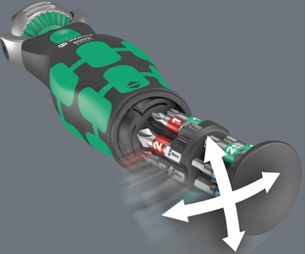 Wera Umschaltknarre Zyklop Pocket Set 2