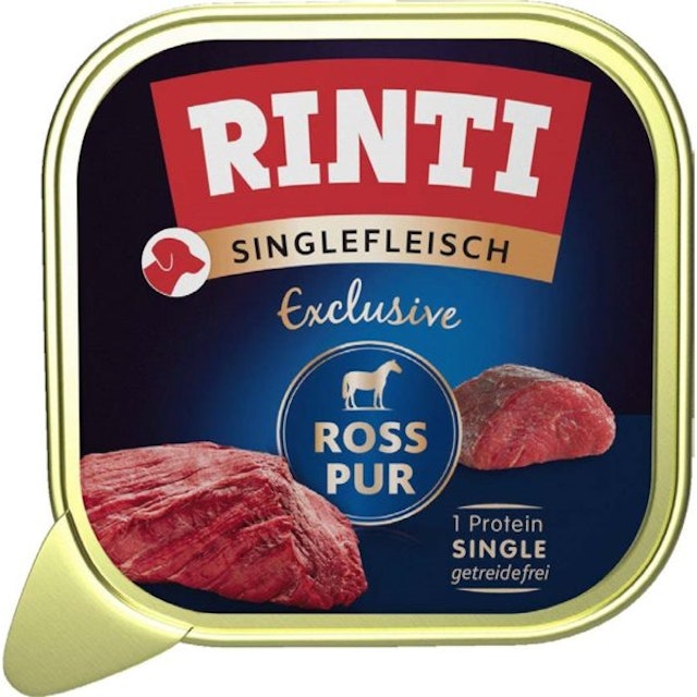 Rinti Singlefleisch Excusiv Schale 150g HundenassfutterVorschaubild
