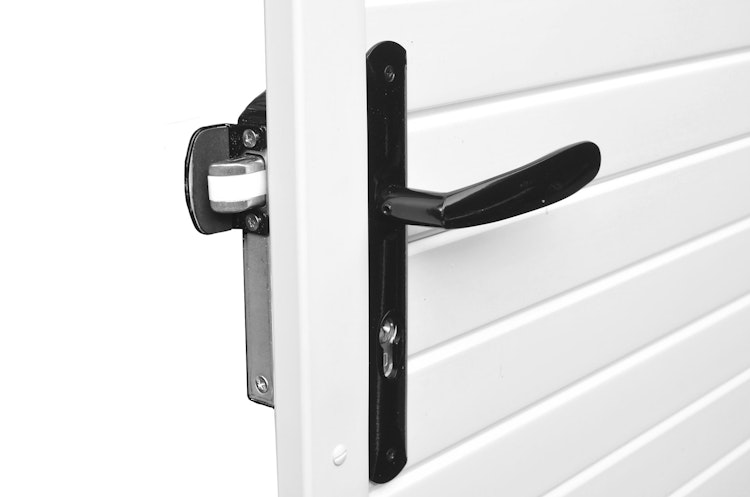 T&J LIGHTLINE Kunststoff Türelement 100x180 cm Weiß