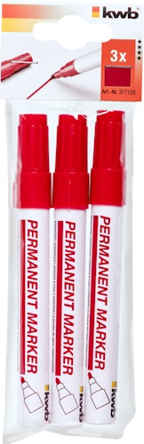 kwb 3 Markierstifte rot SB 377120
