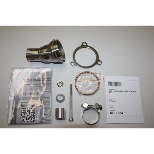 IXIL Hexoval Xtrem Edelstahl Schwarz Kawasaki ZX 250 R Ninja