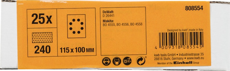 kwb 25 Str.Q-ST.gl.80x133 K240 PRE 808454