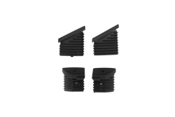 Kettler Ersatzteil Bodenschoner für Multipositionssessel DIAMOND Anthrazit / Charcoal, 4er Set