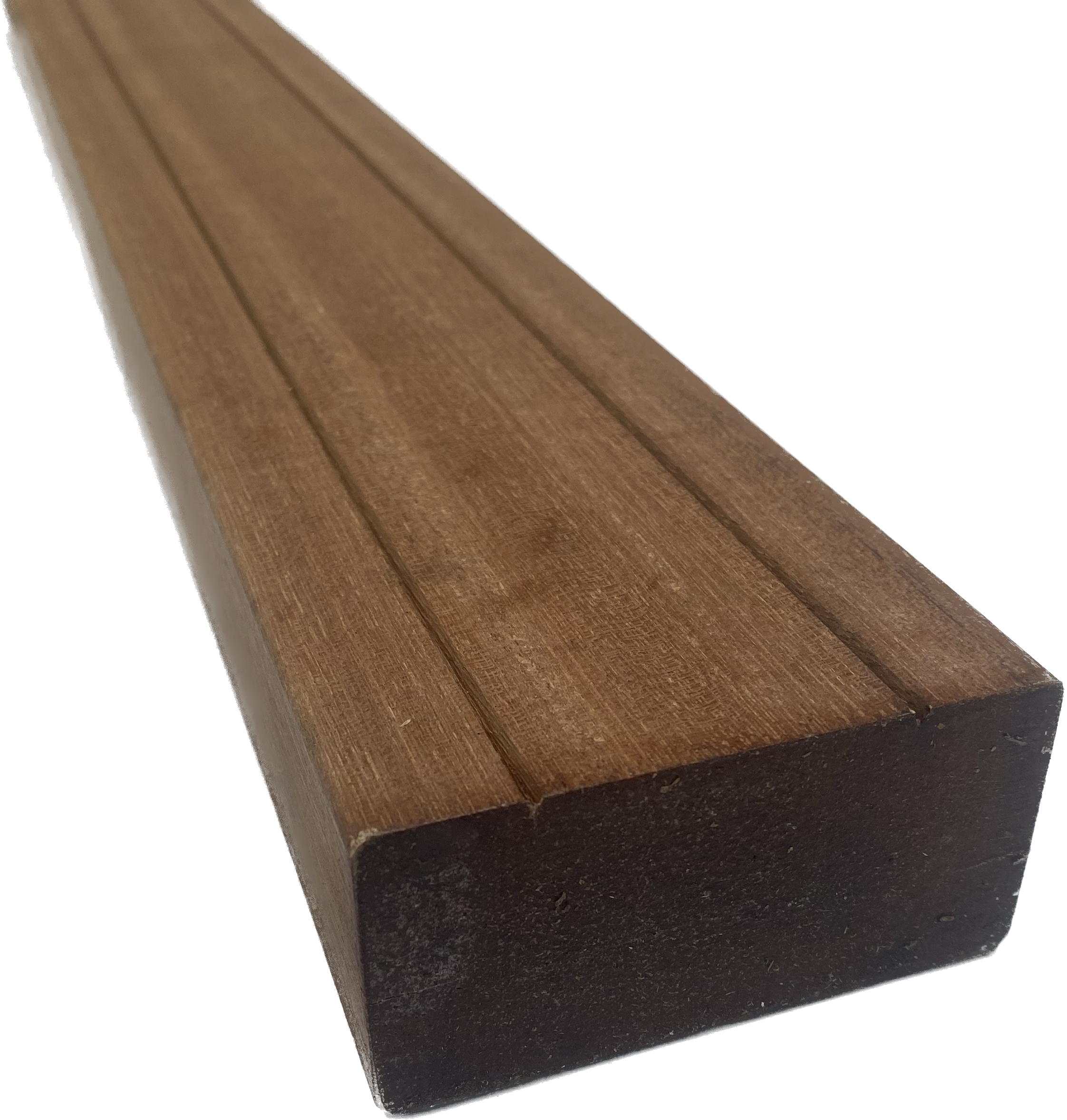 Fiberdeck Terrassen Unterkonstruktion Bangkirai V-Nuten P500 42 x 65 mm