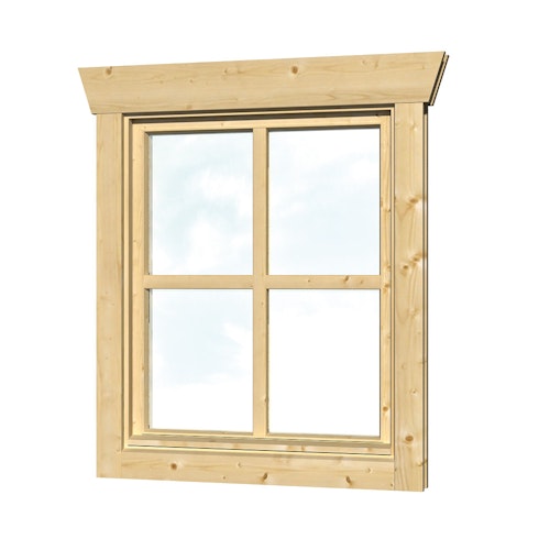 Skan Holz Einzelfenster für 45 mm Gartenhäuser