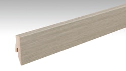 MEISTER Laminatfolien-ummantelte Profile Fußleiste Profil 3 PK 2380 x 60 x 20 mm 07143 Bacheiche