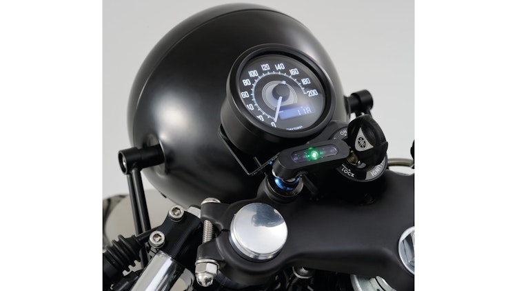 Daytona Halter Tachometer Schwarz