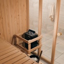Vorschaubild Bertilo Sauna Model 3 Large white - 58 mm