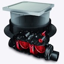 Vorschaubild KESSEL 73200.10X - Rückstaudoppelverschluss Staufix SWA für Bodenplatte DN 200 - befliesbare Abdeckung