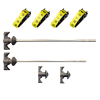 AXfix 2.0 Motorrad Verzurrsystem für Suzuki