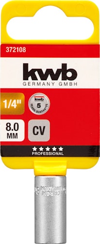 kwb Steckschl-Eins 1/4" x  8 mm SB 372108