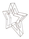 Vorschaubild Badeko Doppelstern-Holzregal „Luise 1300“