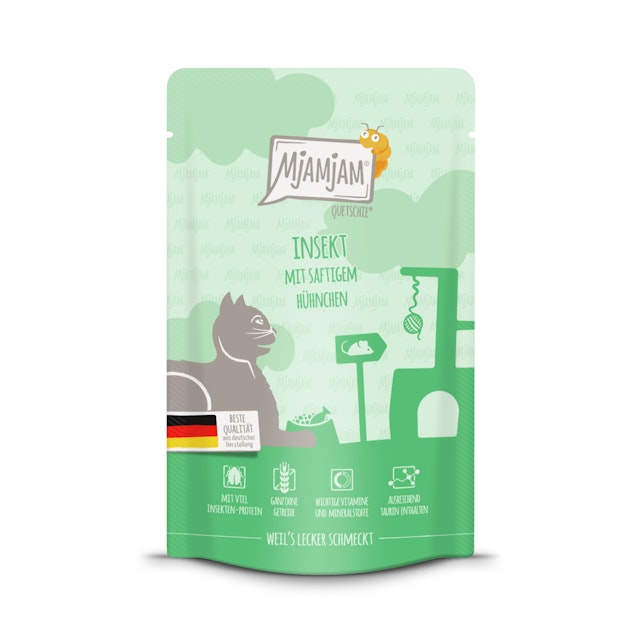 MJAMJAM Quetschies 125g Beutel KatzennassfutterVorschaubild