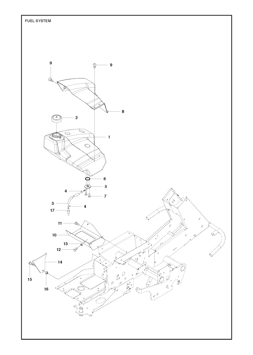 Explosionszeichnung Ersatzteile