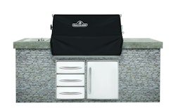 NAPOLEON Abdeckhaube schwarz Prestige Pro 665 Einbaugrillaufsatz (61666)