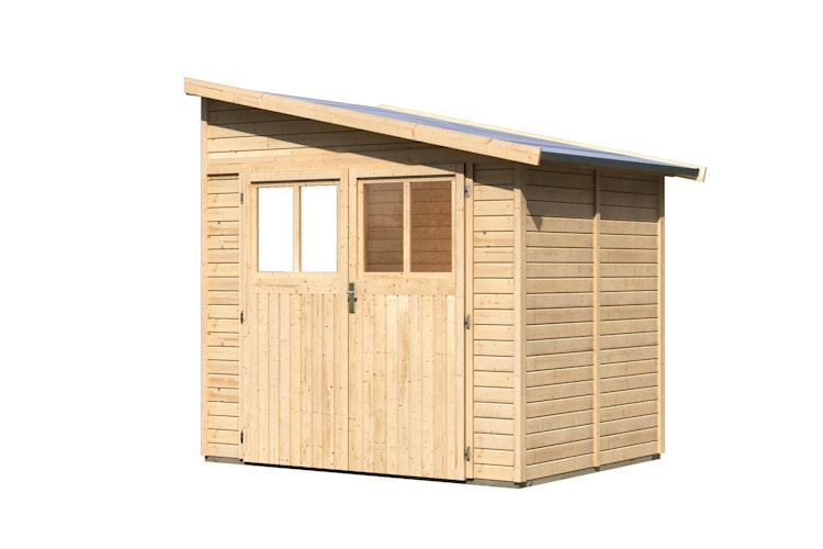 Karibu Premium Gartenhaus Bomlitz 2/3/4 naturbelassen - 19 mm