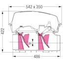 Vorschaubild KESSEL 73000.10 - Rückstaudoppelverschluss Staufix SWA - Modulset
