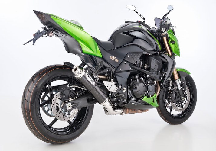 HURRIC SLIP-ON Schalldämpfer Supersport Carbon für KAWASAKI Z750R