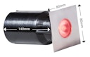 Vorschaubild Heissner Boden-Einbau-Spot "square", RGB, 3W (L464-00)