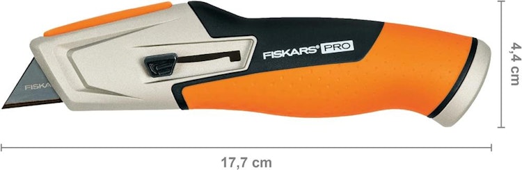 Fiskars CarbonMax Universalmesser mit einziehbarer Klinge  HB 1061192