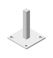 BM Pfostenanker zum Aufschrauben
