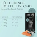 Vorschaubild Cat's Love Adult Lachs Katzentrockenfutter