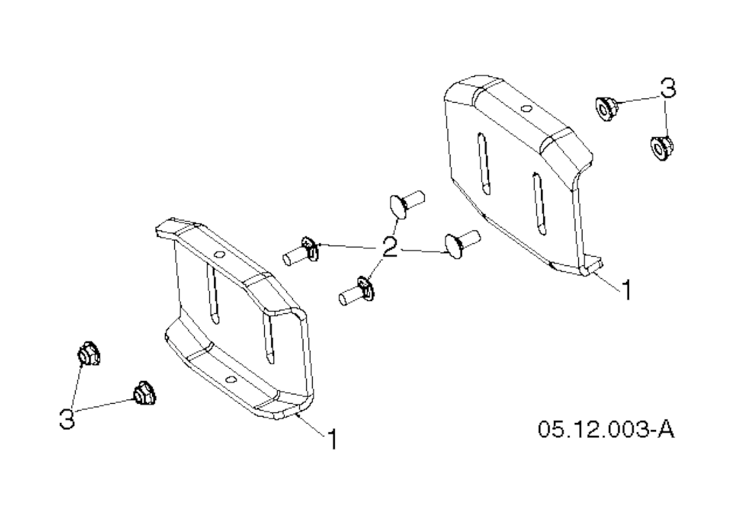 Explosionszeichnung Ersatzteile