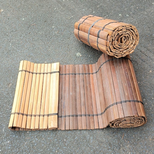 BambusBASIS Matte aus Bambusleisten