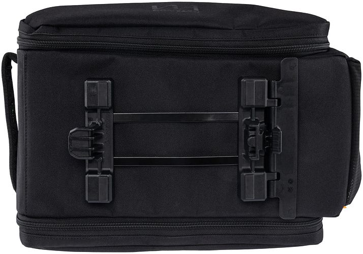 CONTEC Gepäckträgertasche Via Explorer schwarz inkl. vormontiertem AVS Adapter