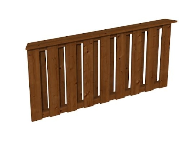 Skan Holz Brüstung Deckelschalung zu Pavillon Lyon