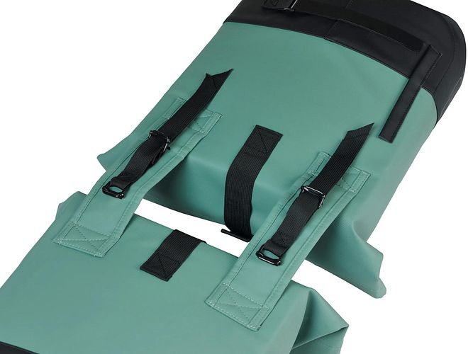 Basil Doppeltasche Cove 32 l schwarz,grün