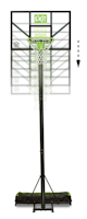 EXIT Comet Portable Basket Basketballsystem