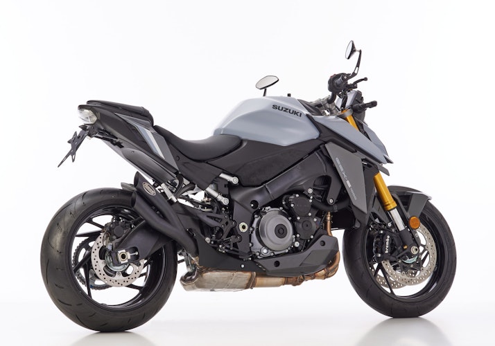 HURRIC SLIP-ON Schalldämpfer Pro 2 Edelstahl beschichtet für SUZUKI GSX-S 1000,GSX-S 950