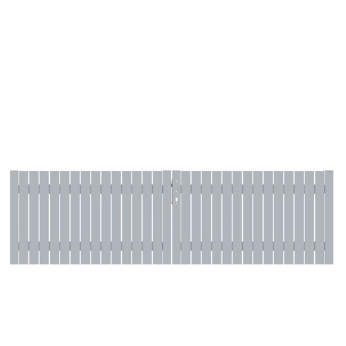 TraumGarten SQUADRA Alu Vorgarten Doppeltor 