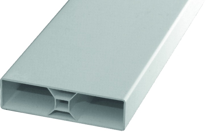 T&J LIGHTLINE Kunststoff Vorgartenzaun