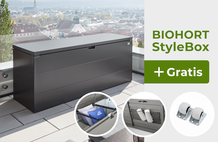 Biohort StyleBox Special Edition inkl. Gratis-Zubehör im Wert von bis zu 117 €