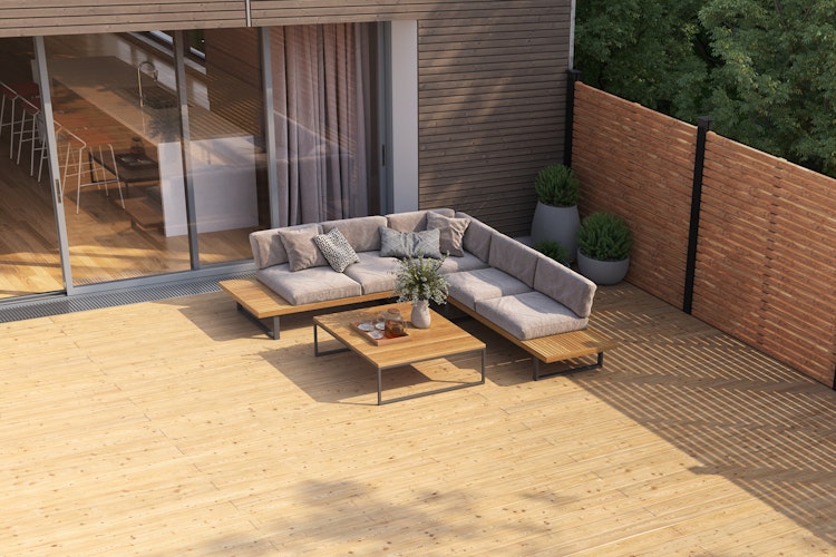 OSMO Terrassendiele Neo-Deck sibirische Lärche Dekor