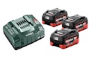 Vorschaubild Metabo Basis-Set 3 x LiHD 5.5 Ah
