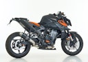 Vorschaubild HURRIC SLIP-ON Schalldämpfer Supersport Aluminium eloxiert für KTM 990 Duke
