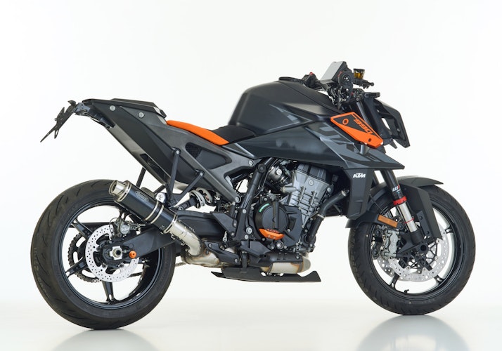 HURRIC SLIP-ON Schalldämpfer Supersport Aluminium eloxiert für KTM 990 Duke