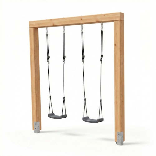 EXIT Linea Massiv 140 doppelte Holzschaukel