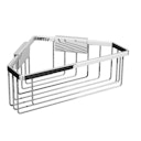 Vorschaubild Bravat Eck-Duschkorb London, chrom