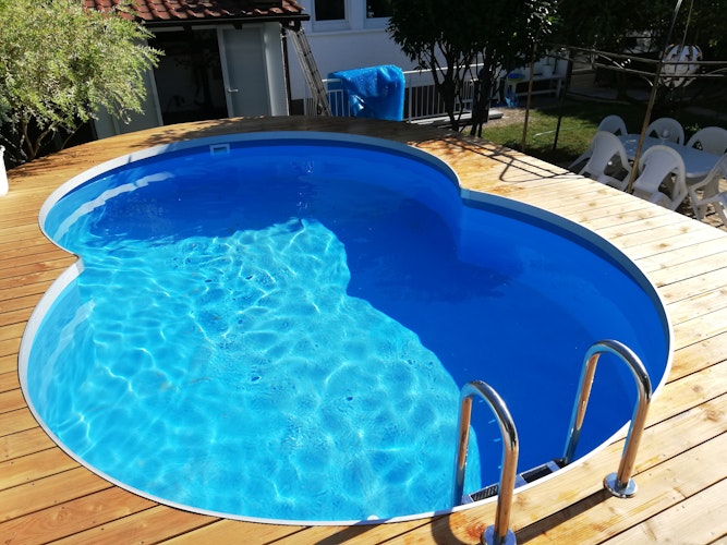 Summer Fun Achtform Aufstellbeckenset Classic 525x320x120cm