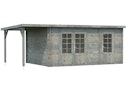 Vorschaubild Palmako Gartenhaus Ella 13,1 m² Zweiraumhaus inkl. 3,9 m² Anbau - 28 mm