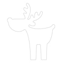 Vorschaubild Kaiser Lebkuchen Ausstecher Rentier Paul, 12cm